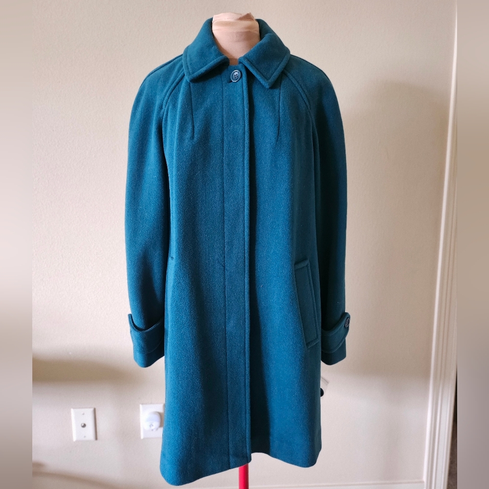 Appleseed's Teal Wool Coat